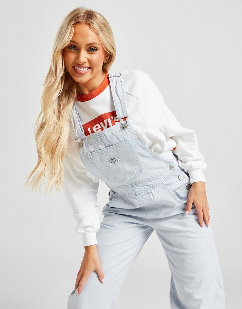 LEVI'S DŁUGIE VINTAGE DUNGAREES A35130000 Niebieski