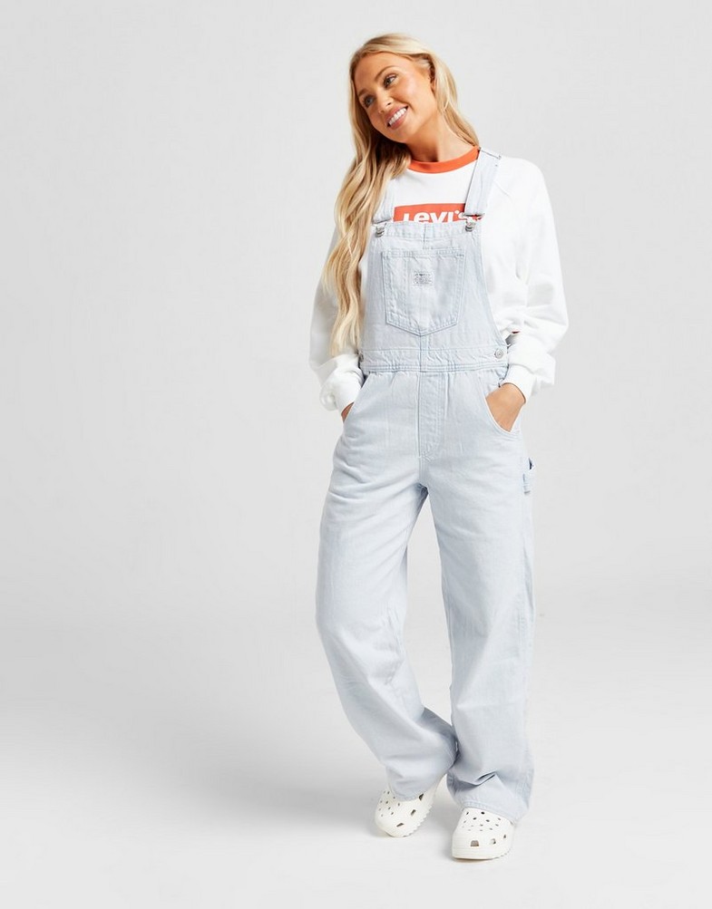 LEVI'S DŁUGIE VINTAGE DUNGAREES A35130000 Niebieski