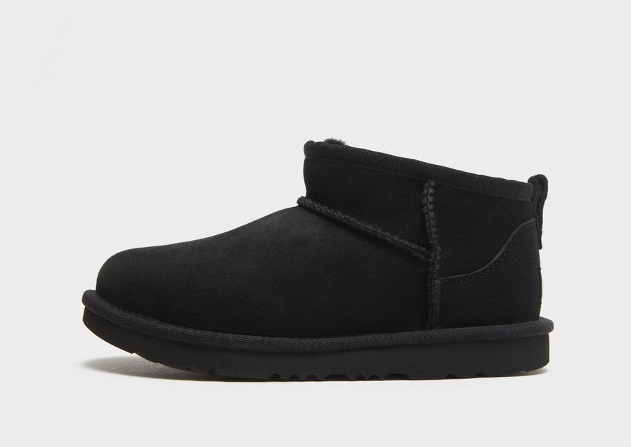 Дитяче зимове взуття UGG KIDS' CLASSIC ULTRA MINI 1130750KBLK Чорний