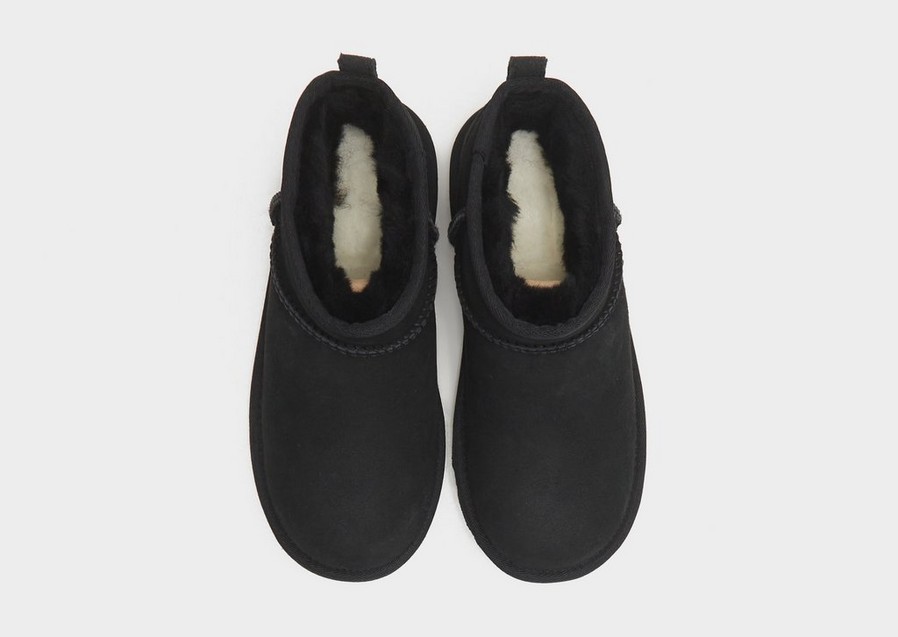 Дитяче зимове взуття UGG KIDS' CLASSIC ULTRA MINI 1130750KBLK Чорний