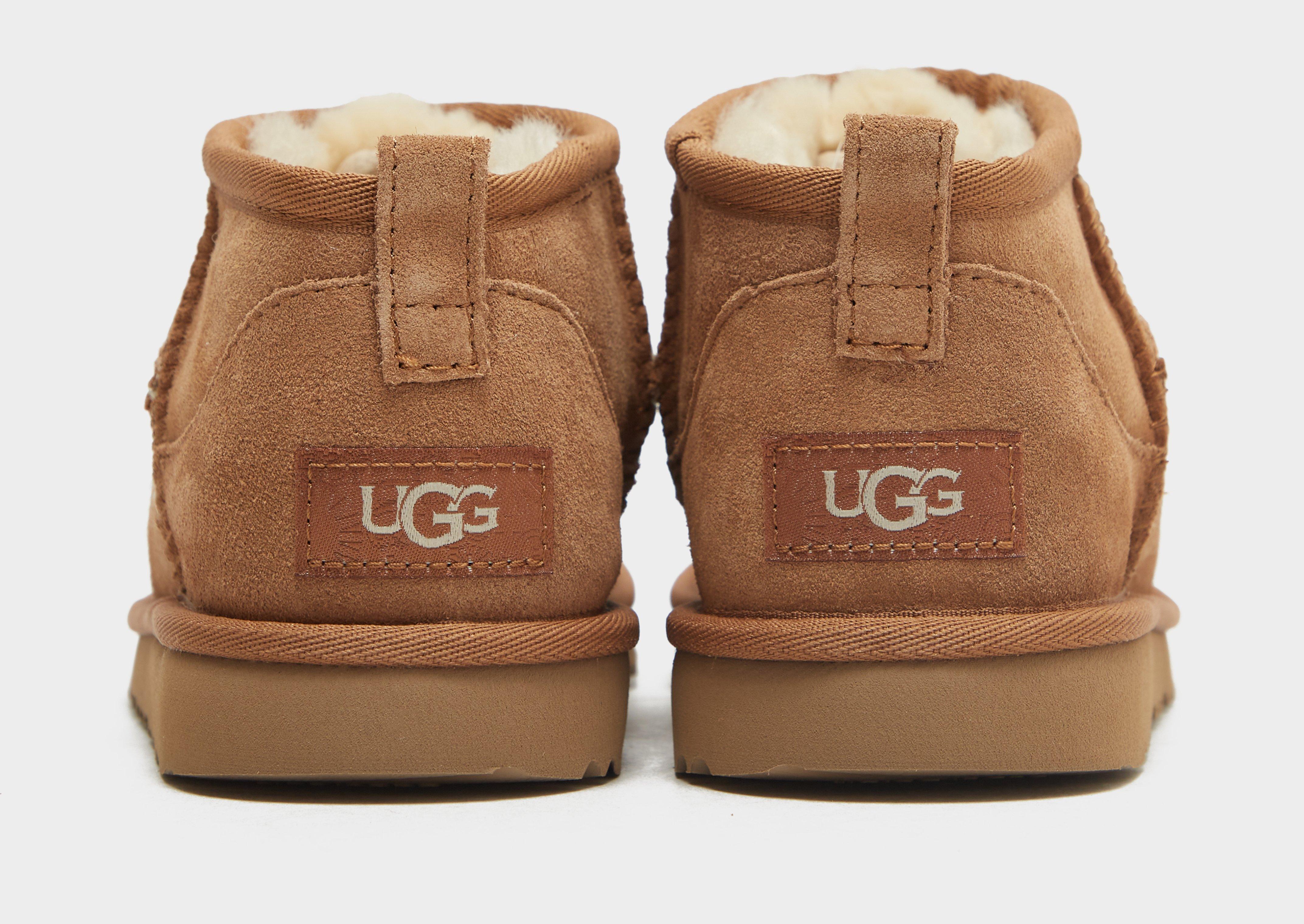 Дитяче зимове взуття UGG KIDS' CLASSIC ULTRA MINI 1130750KCHE Коричневий
