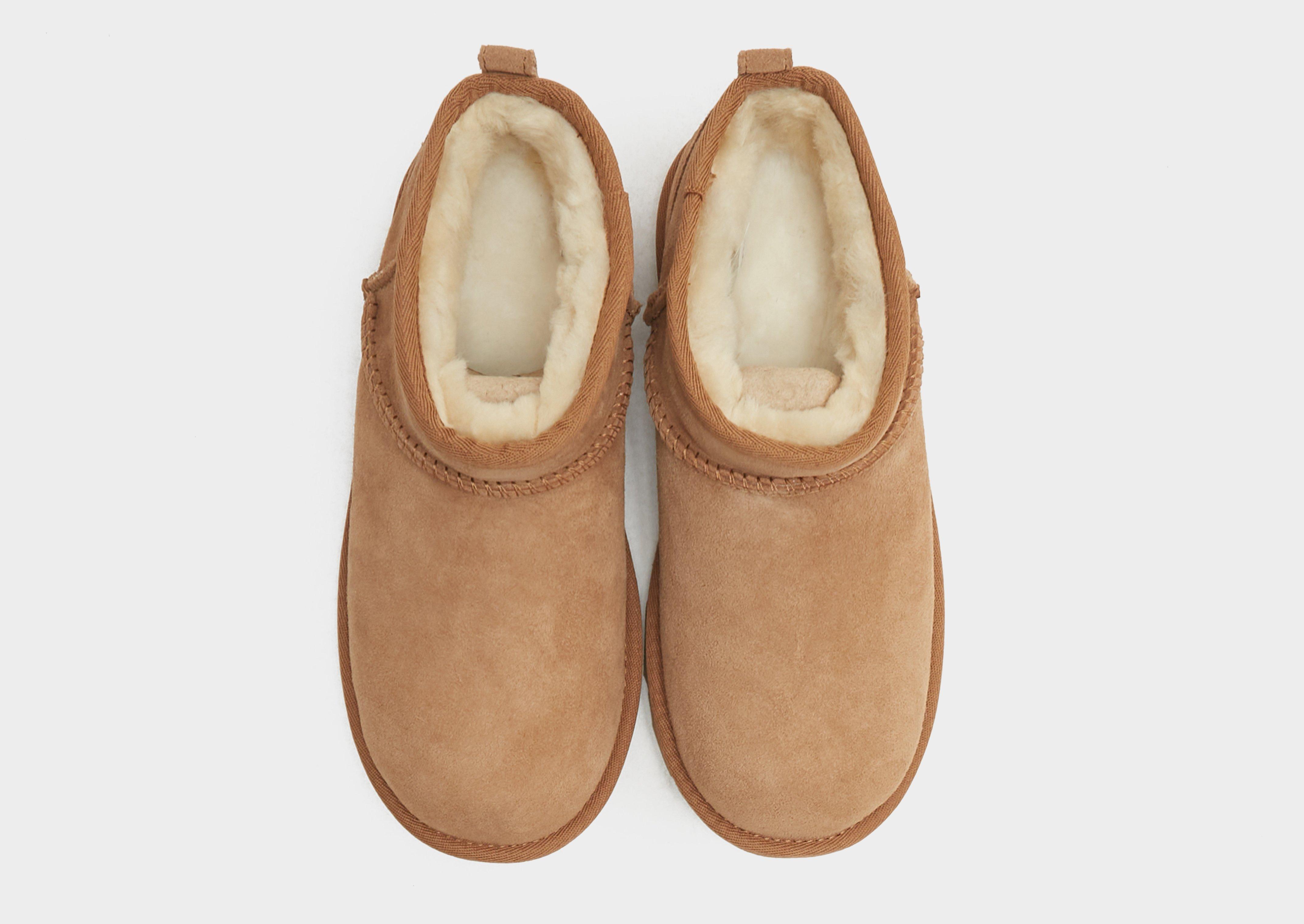Дитяче зимове взуття UGG KIDS' CLASSIC ULTRA MINI 1130750KCHE Коричневий