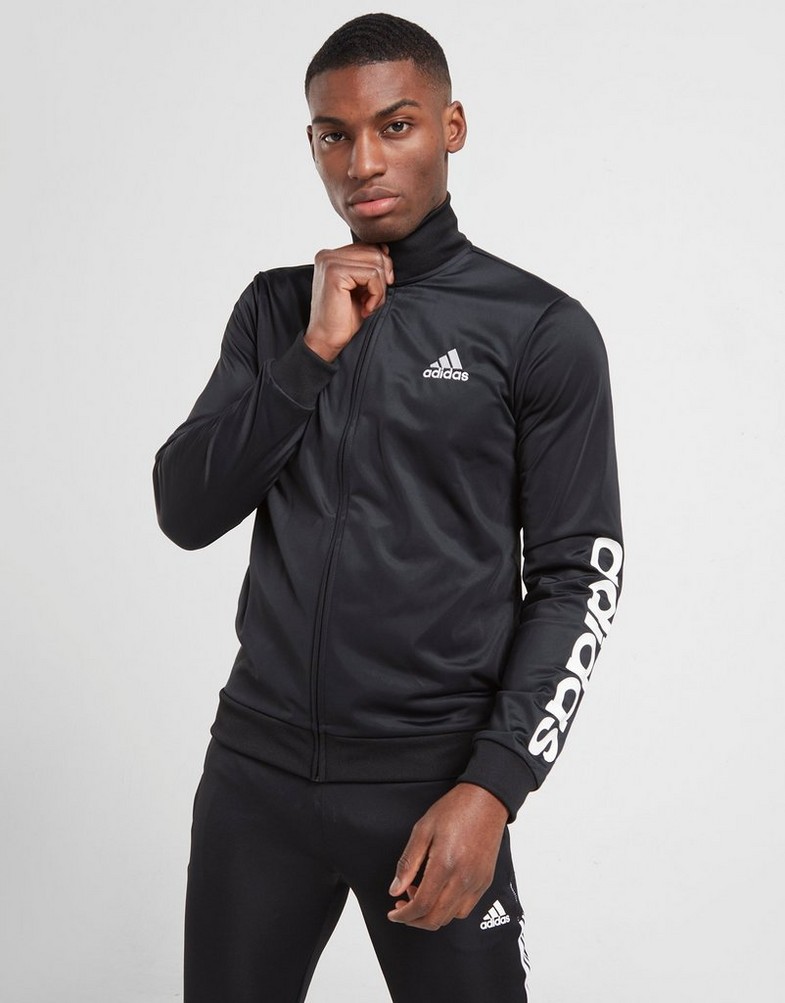 Bluză pentru bărbați ADIDAS BADGE OF SPORT POLY LINEAR TRACK TOP 