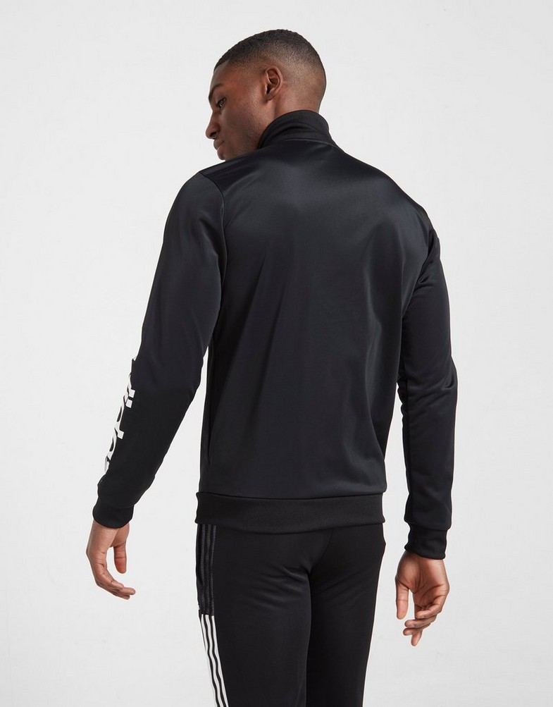 Bluză pentru bărbați ADIDAS BADGE OF SPORT POLY LINEAR TRACK TOP 