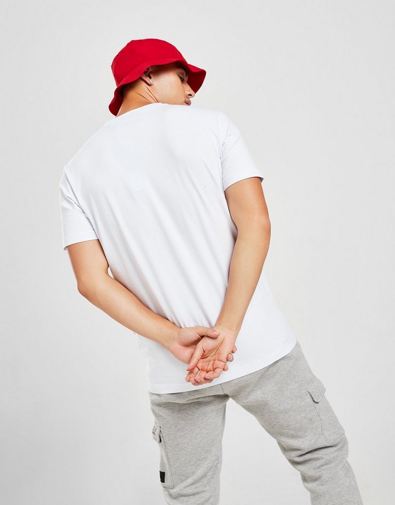 Koszulka, t-shirt męski SUPPLY & DEMAND T-SHIRT MARKER TEE WHT SUPTM16183 Biały