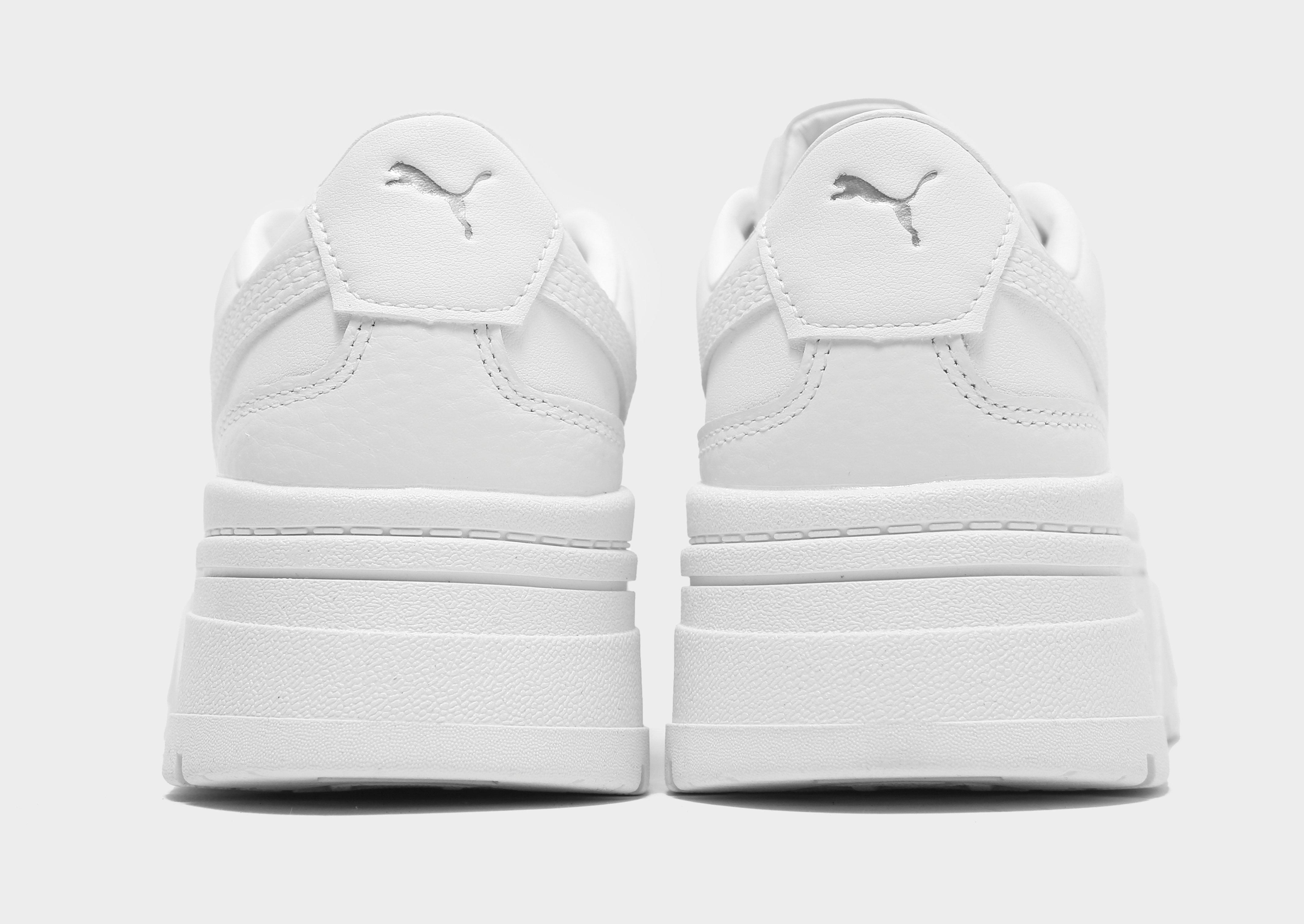 Adidași de damă PUMA MAYZE STACK LTHR WNS 38441201 Alb