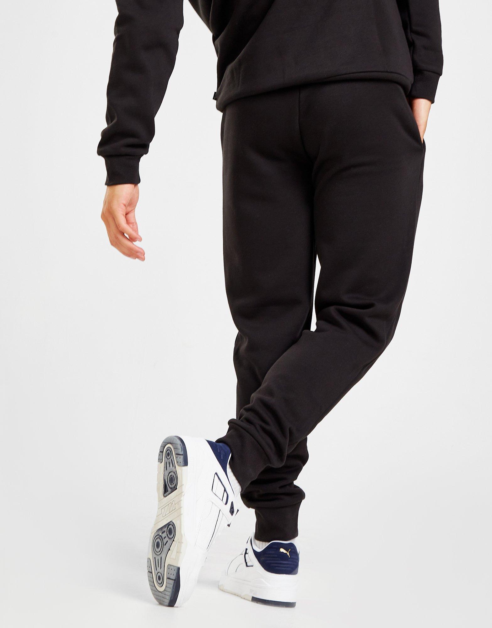 Vyriškos kelnės PUMA KELNĖS CORE SPTSW PANTS BLK/GLD 67488601 Juoda