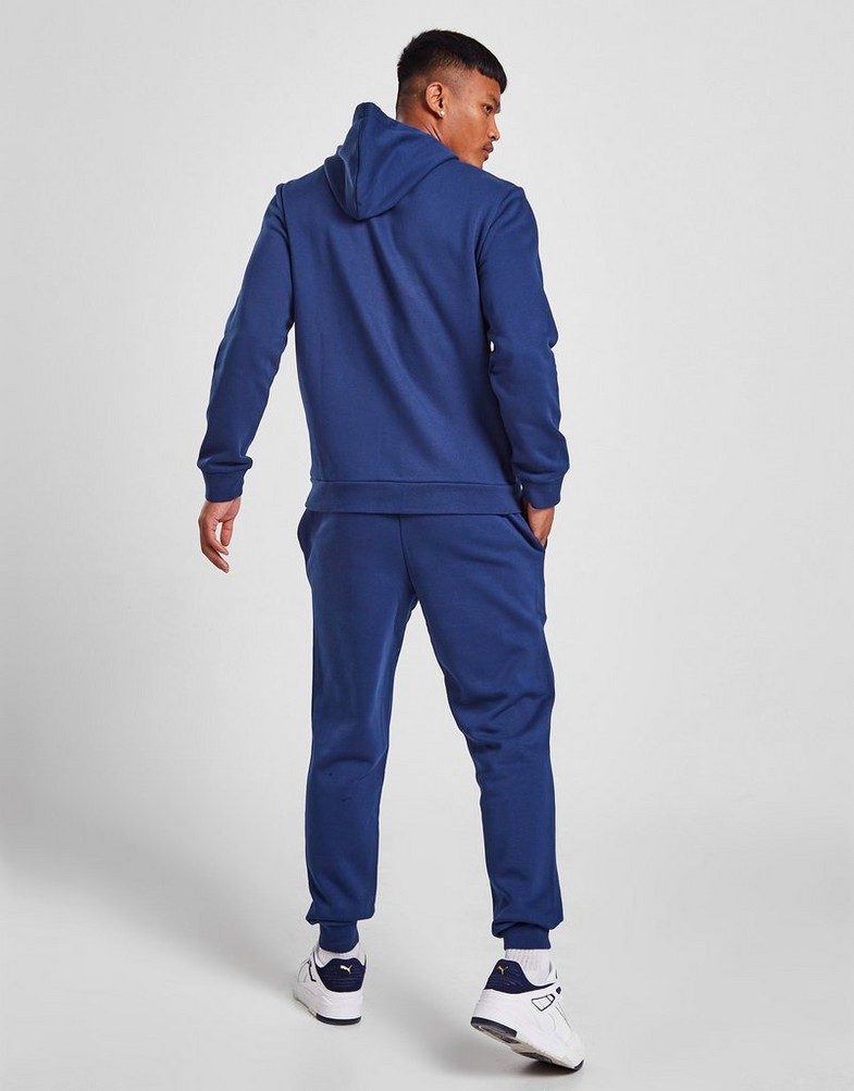 Trening pentru bărbați PUMA TRENING PANEL FULL ZIP TRACKSUIT  67502245 Albastru