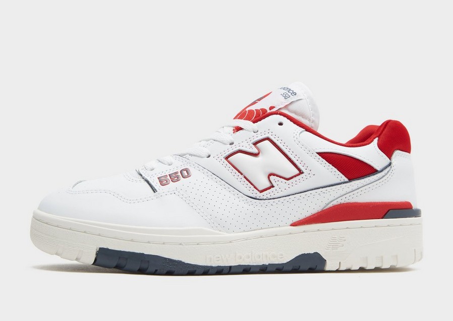Buty sneakersy męskie NEW BALANCE 550  BB550JR1 Biały