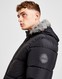 MCKENZIE KABÁT VOYAGE SHORT PARKA BLK