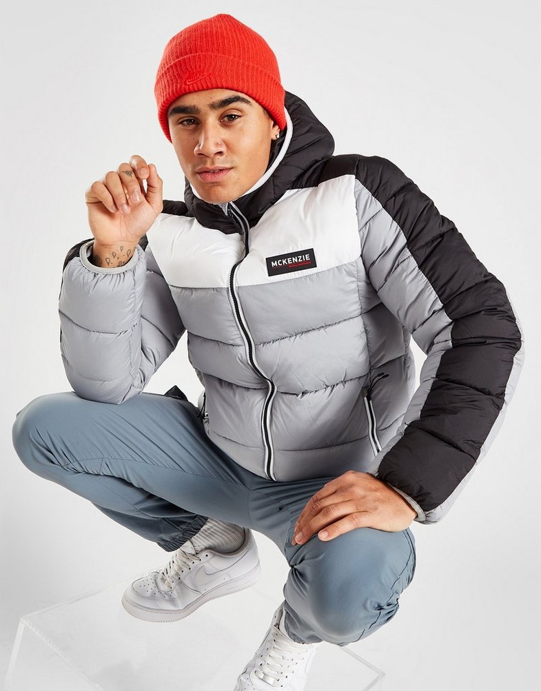 Férfi kabát MCKENZIE KABÁT BLAST PADDED JKT MON MCKTM15447 Szürke