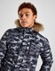 MCKENZIE KABÁT VOYAGE SHORT PARKA GREY CAMO