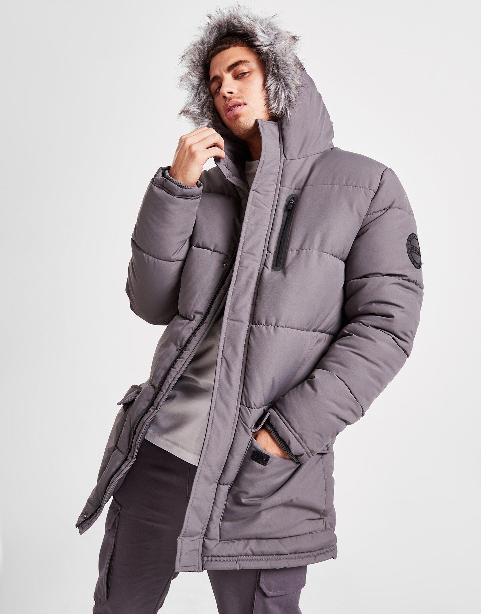 Pánska bunda MCKENZIE BUNDA VOYAGE PARKA CR MCKTM15451 Šedá