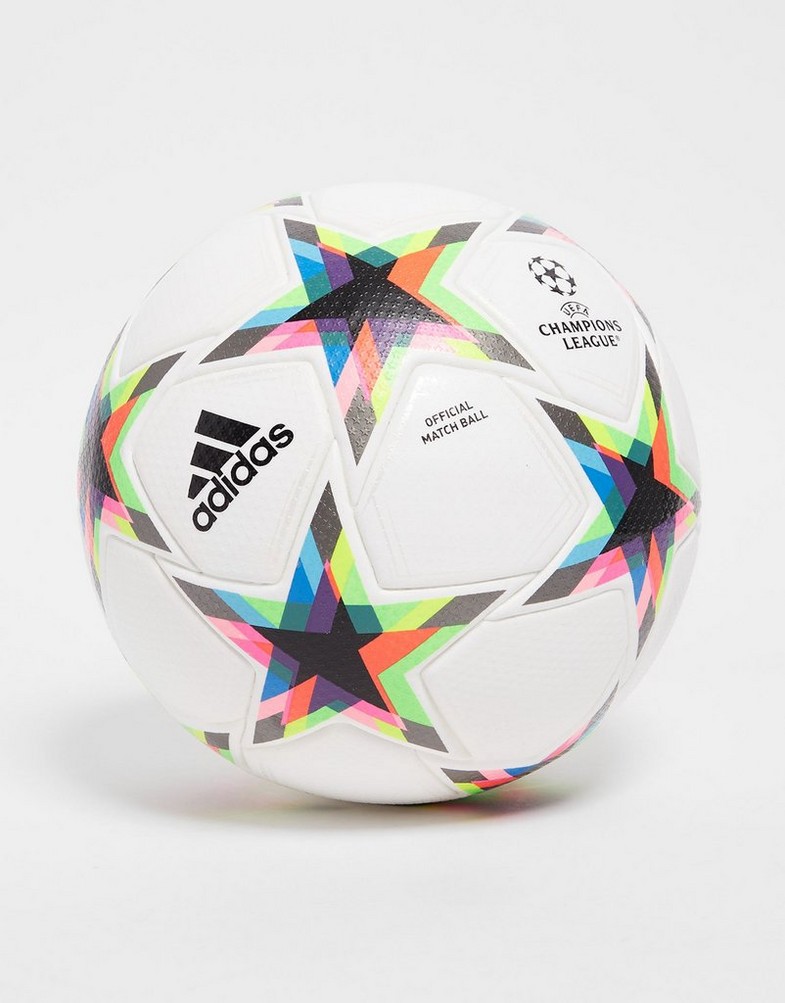 ADIDAS PIŁKA UEFA CHAMPIONS LEAGE 2022/23 PRO VOID FOOTBALL HE3777 Biały