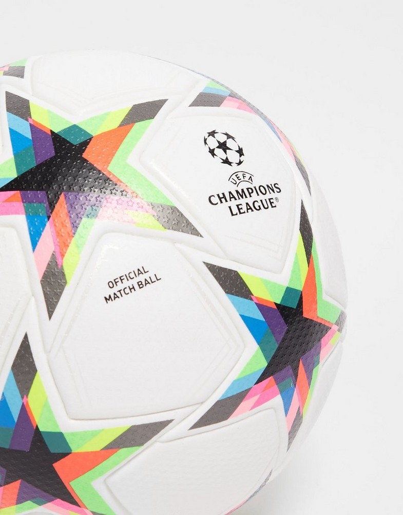 ADIDAS PIŁKA UEFA CHAMPIONS LEAGE 2022/23 PRO VOID FOOTBALL HE3777 Biały