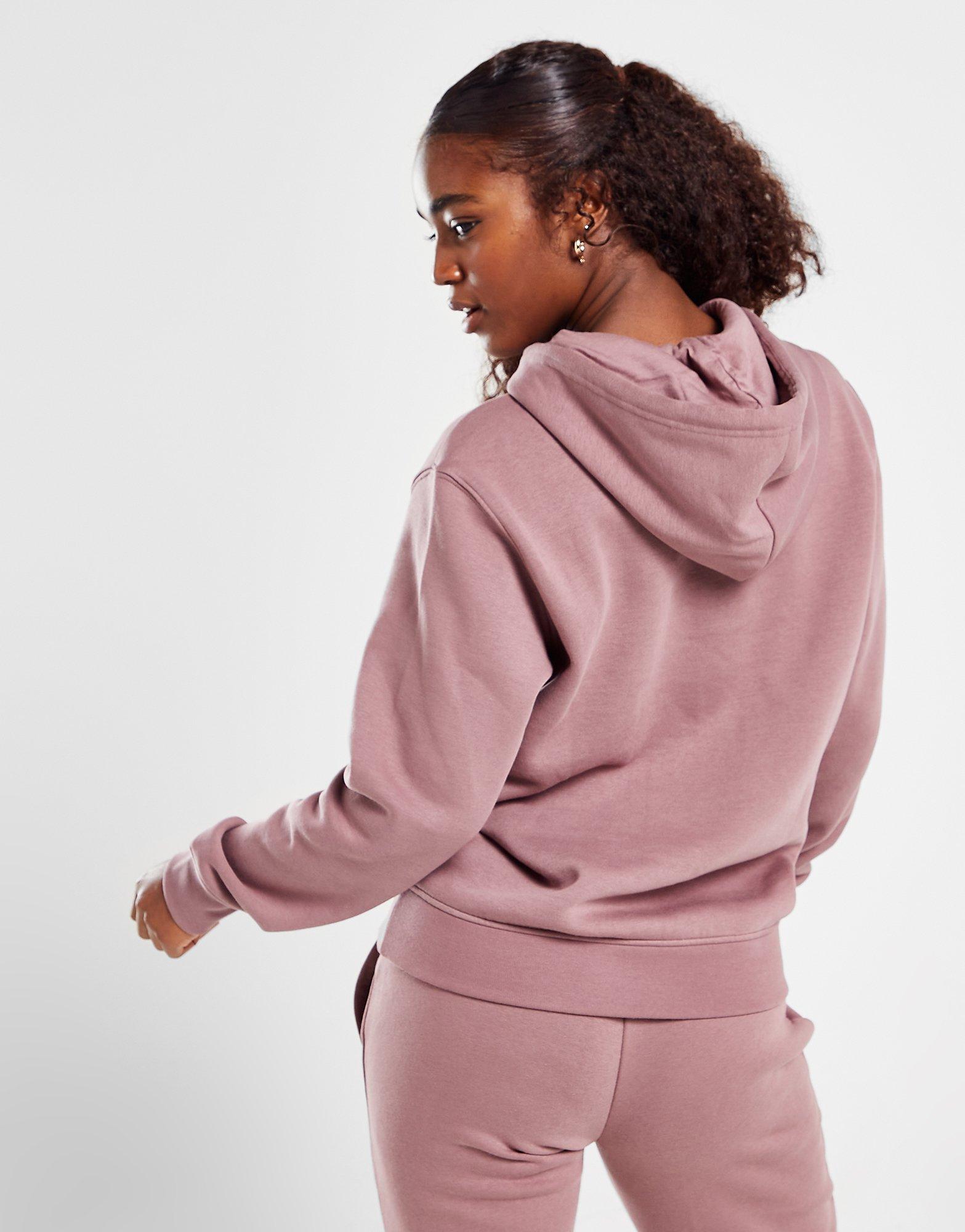 Bluză pentru femei ADIDAS BLUZĂ CU GLUGĂ HOODIE HJ7858 Roz