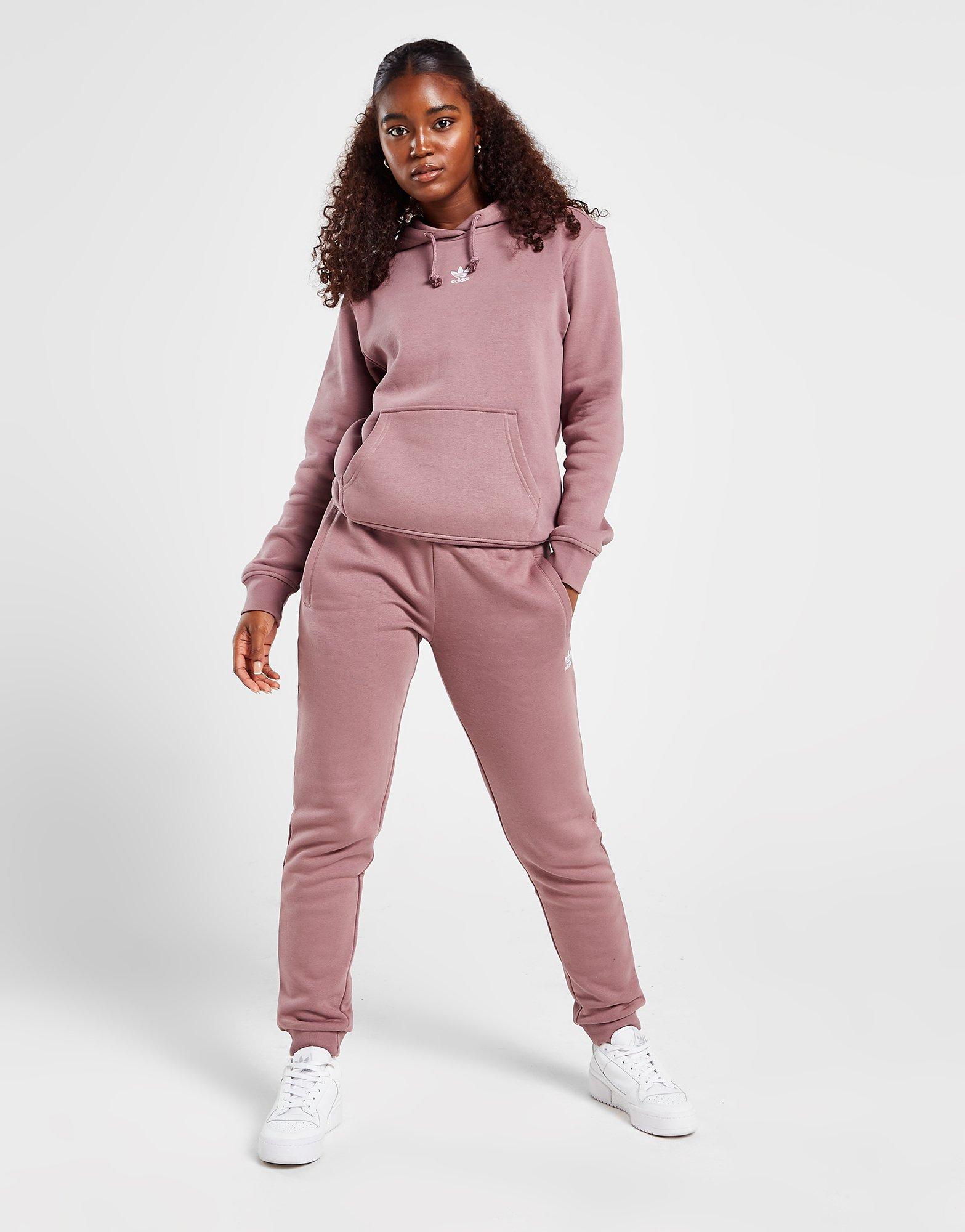 Bluză pentru femei ADIDAS BLUZĂ CU GLUGĂ HOODIE HJ7858 Roz