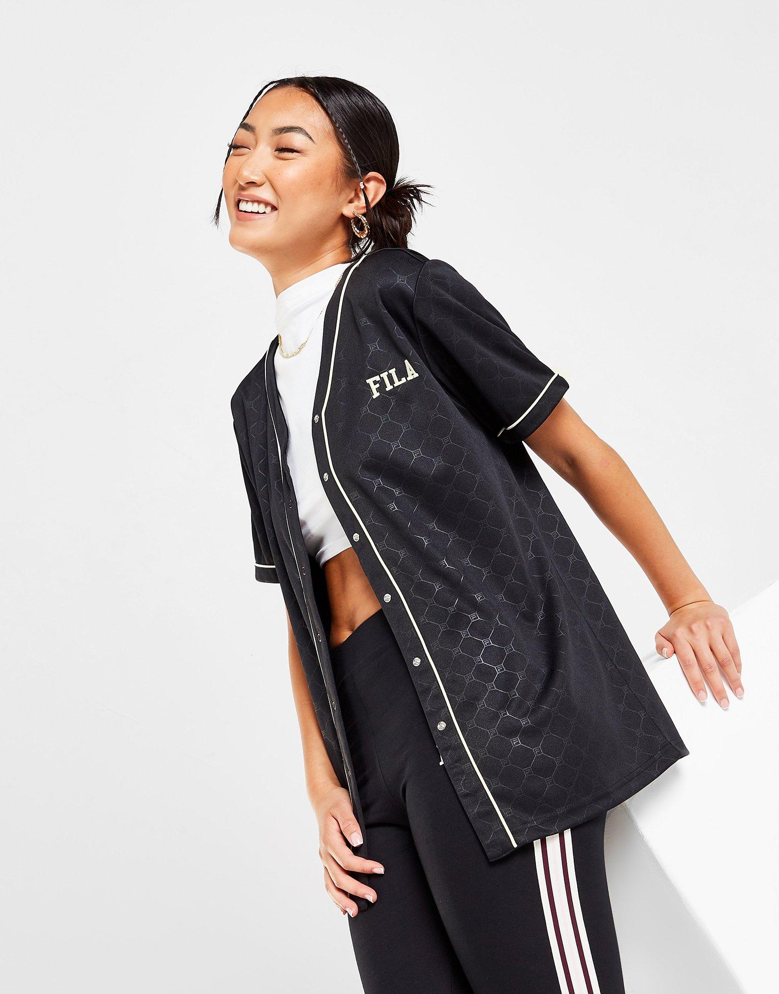 Fila Tričko Aop Bsebll T Blk/wht