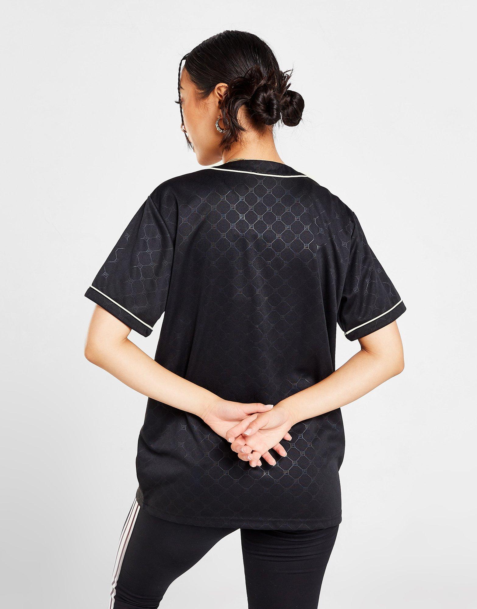 Дамска тениска FILA ТЕНИСКА AOP BSEBLL T BLK/WHT FLEURBLK Черен