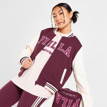 Bluza damska FILA BLUZA VRSTY BMBR JKT BURG