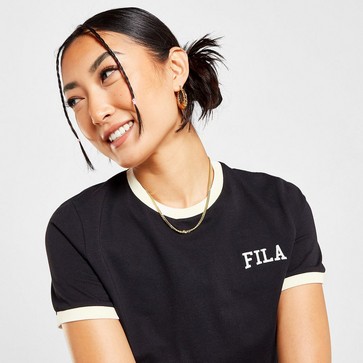 FILA ТЕНИСКА SLIM RINGER T BLK/WH