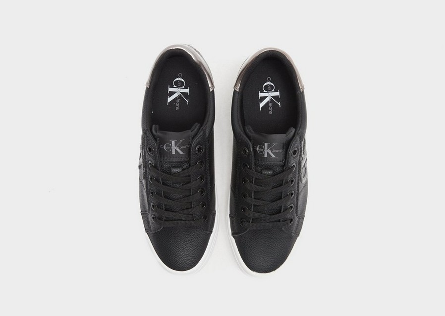 Trampki damskie CALVIN KLEIN VULCANISED FLATFORM WOMEN'S YW0YW007630GP Czarny