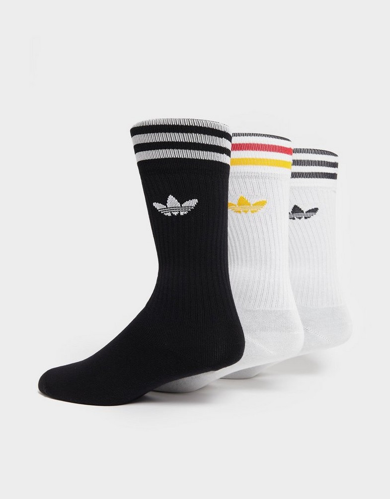 Skarpetki damskie ADIDAS DŁUGIE 3 PACK CREW SOCKS HM2740 Biały