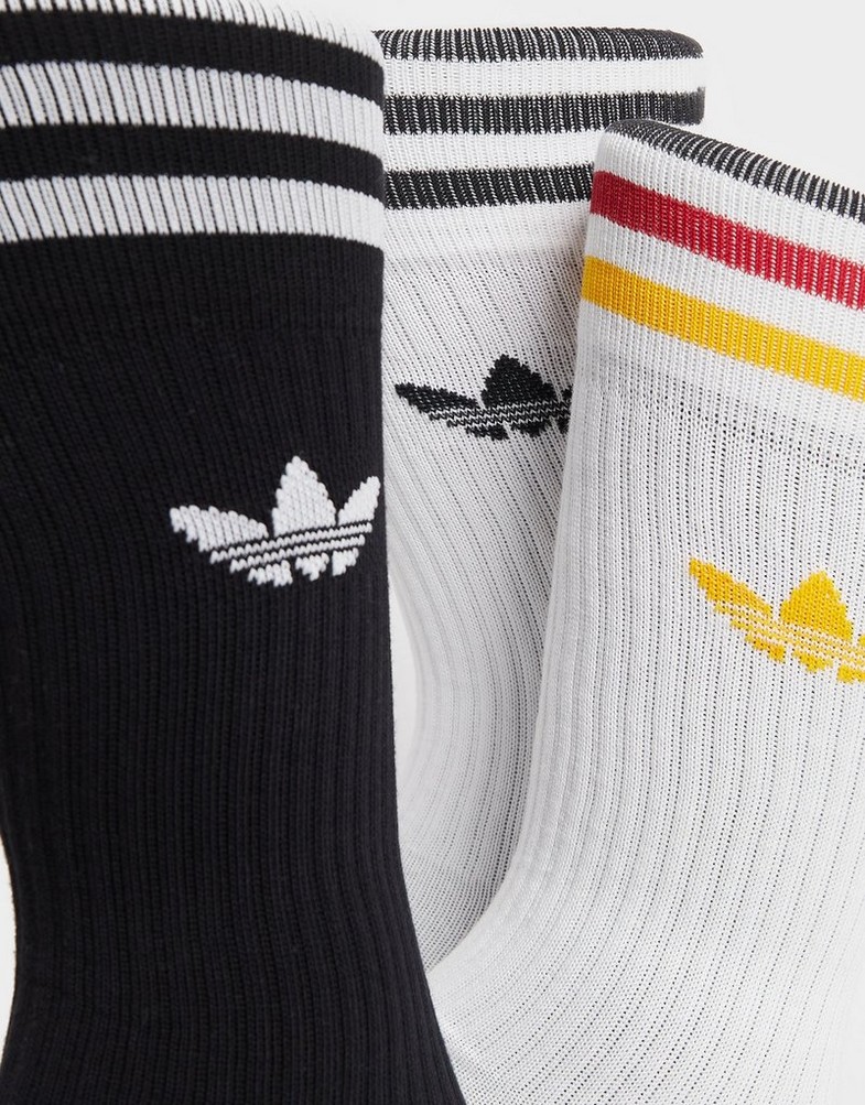 Skarpetki damskie ADIDAS DŁUGIE 3 PACK CREW SOCKS HM2740 Biały