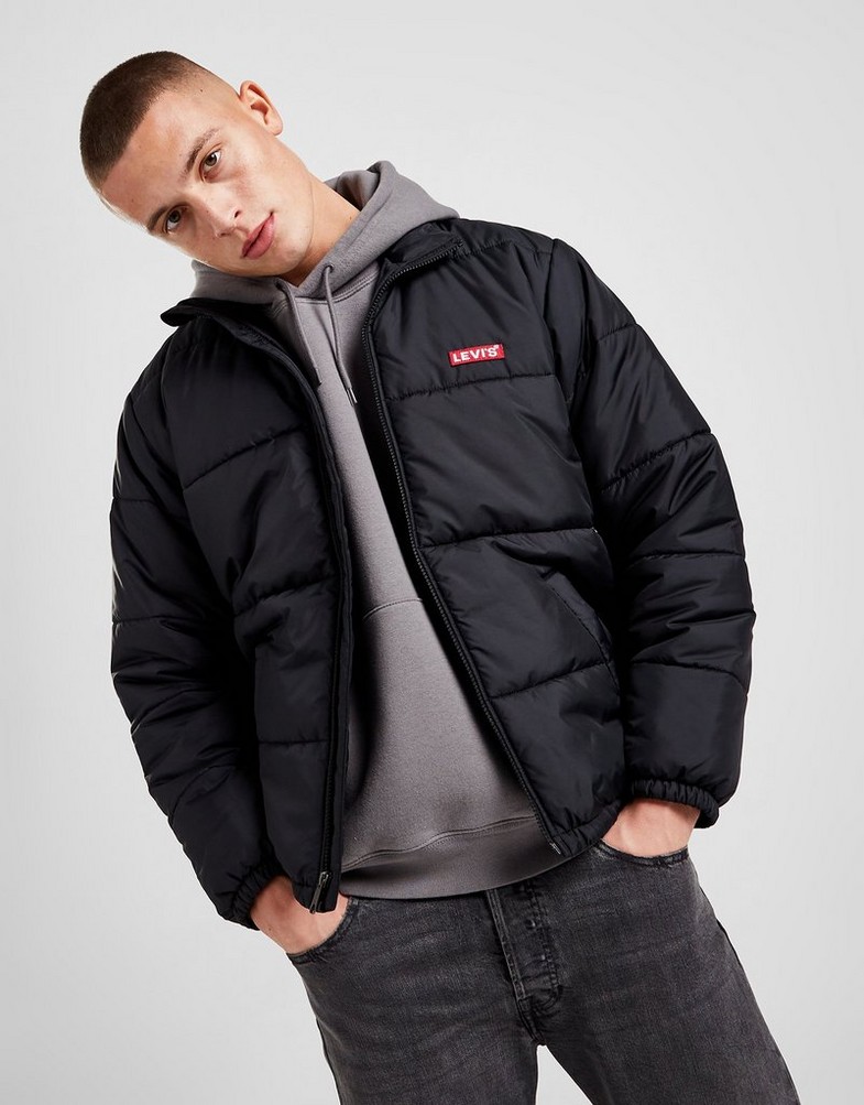 Kurtka męska LEVI'S KURTKA ZIMOWA BBYTAB HD JKT BLK 28349-0009 Czarny