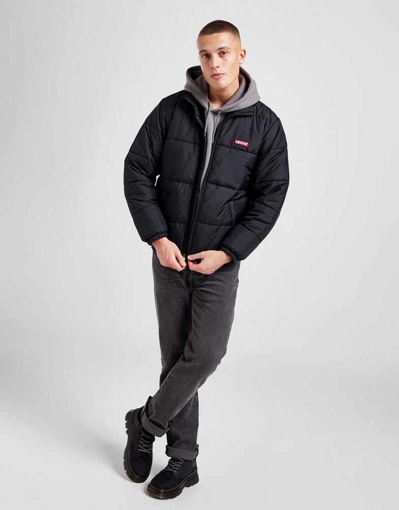 Kurtka męska LEVI'S KURTKA ZIMOWA BBYTAB HD JKT BLK 28349-0009 Czarny