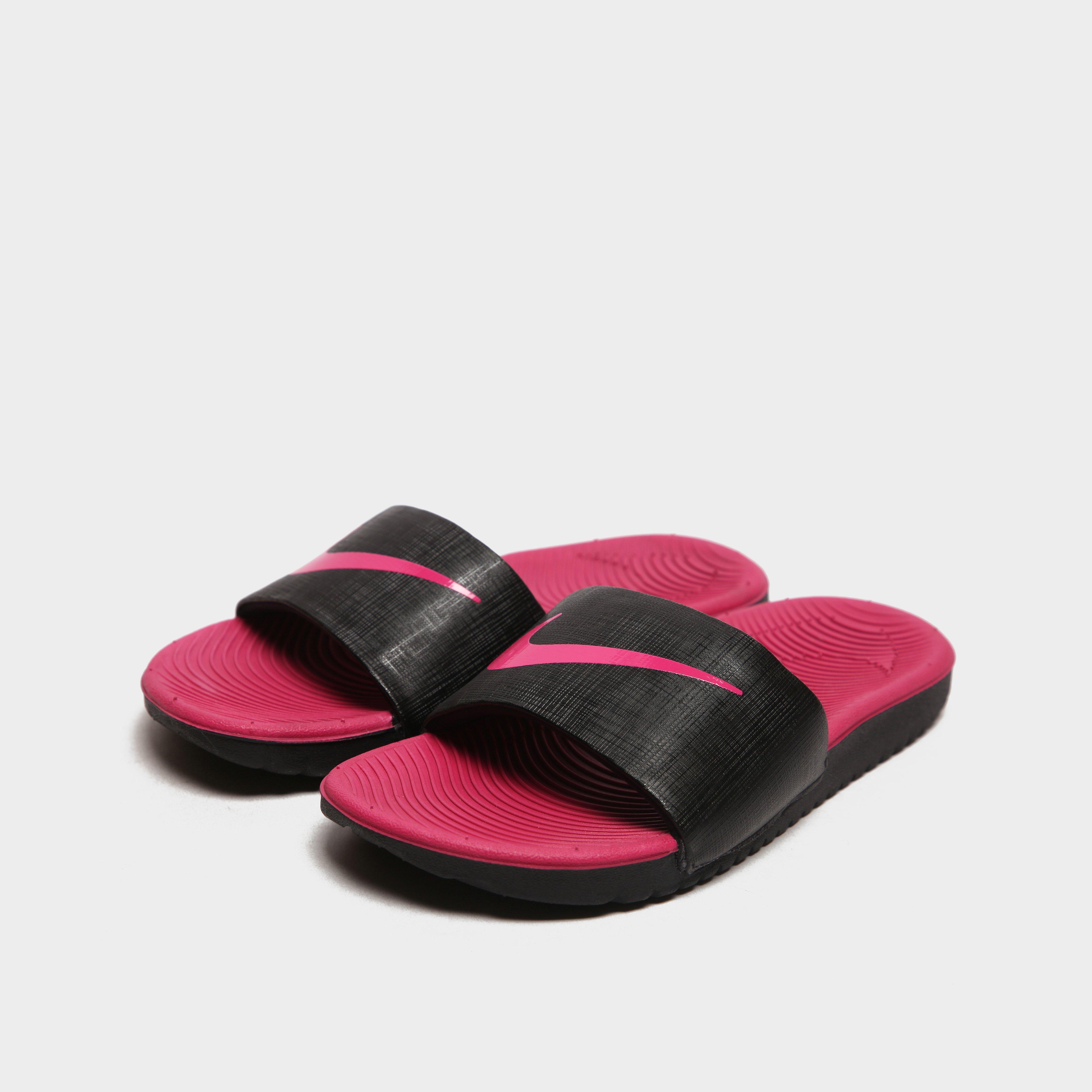 Șlapi pentru copii NIKE KAWA SLIDES 