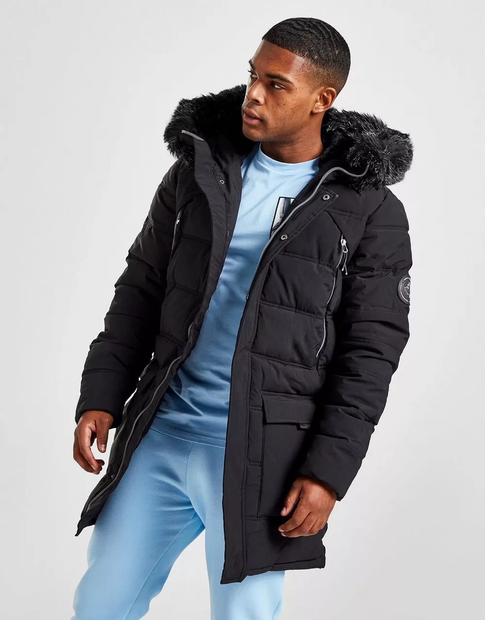 SUPPLY & DEMAND КУРТКА ARTIC PARKA BLK, фото 1 з 6