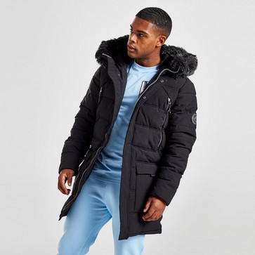 Férfi kabát SUPPLY & DEMAND KABÁT TÉLI ARTIC PARKA GREY