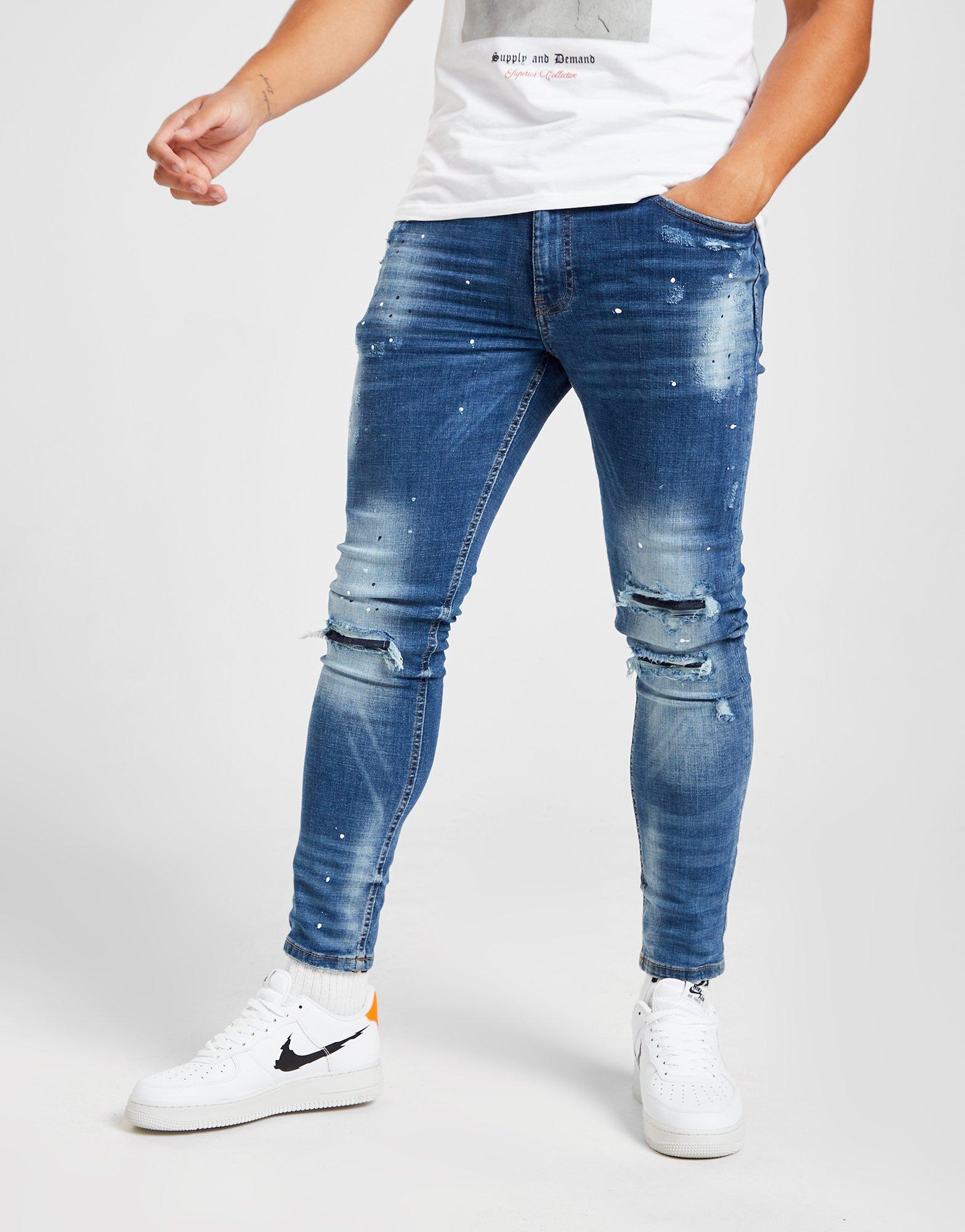 Supply & Demand  NADRÁG LIBERTY JEANS SUPTM16306 Kék