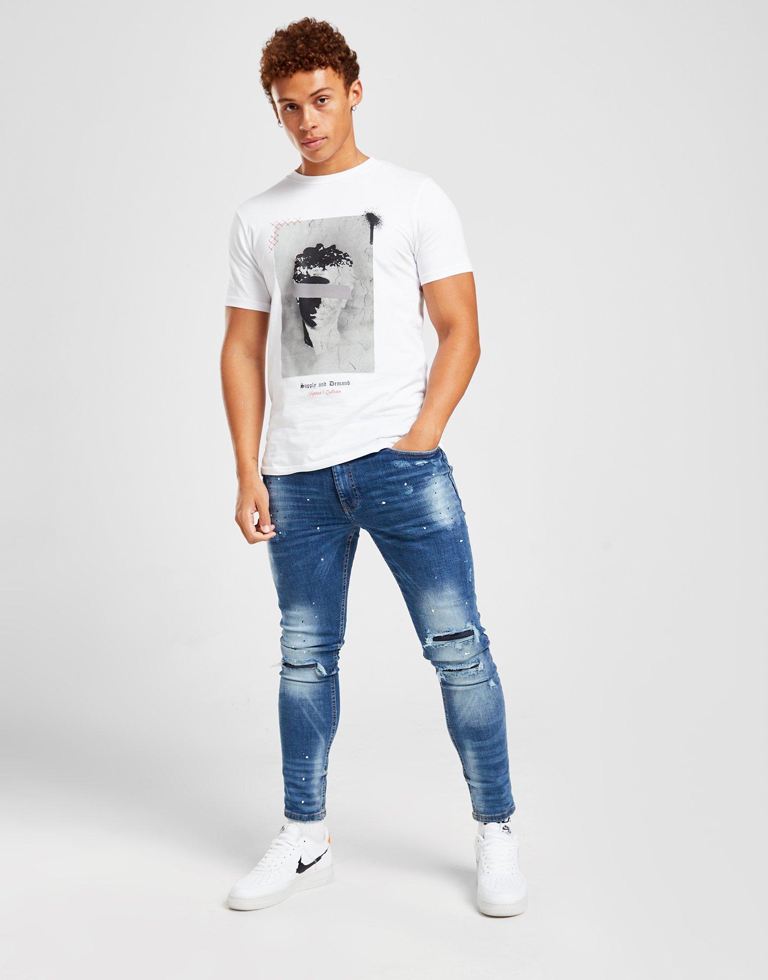 Supply & Demand  NADRÁG LIBERTY JEANS SUPTM16306 Kék