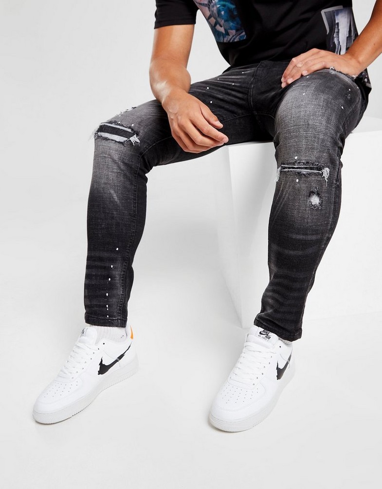 Pantaloni pentru bărbați SUPPLY & DEMAND PANTALONI  ONYX DENIM BLK