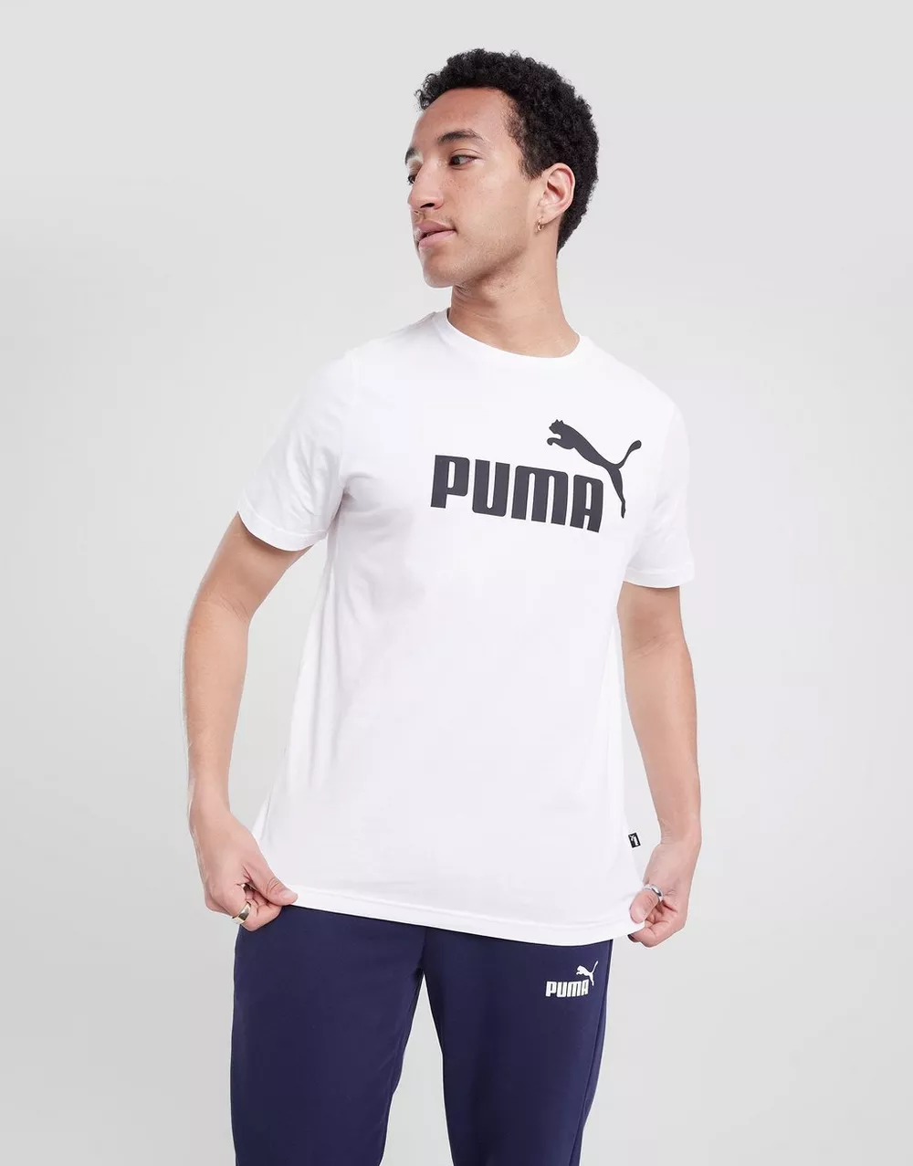 PUMA ФУТБОЛКА ESS LOGO TEE, фото 1 з 4