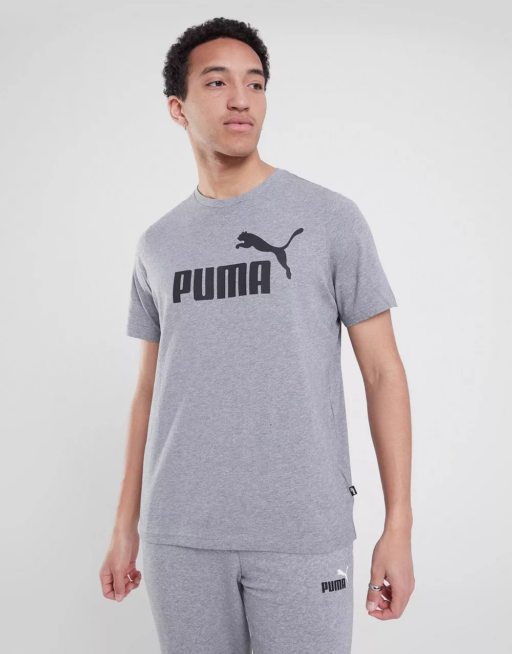 PUMA ФУТБОЛКА ESS LOGO TEE, фото 1 з 4