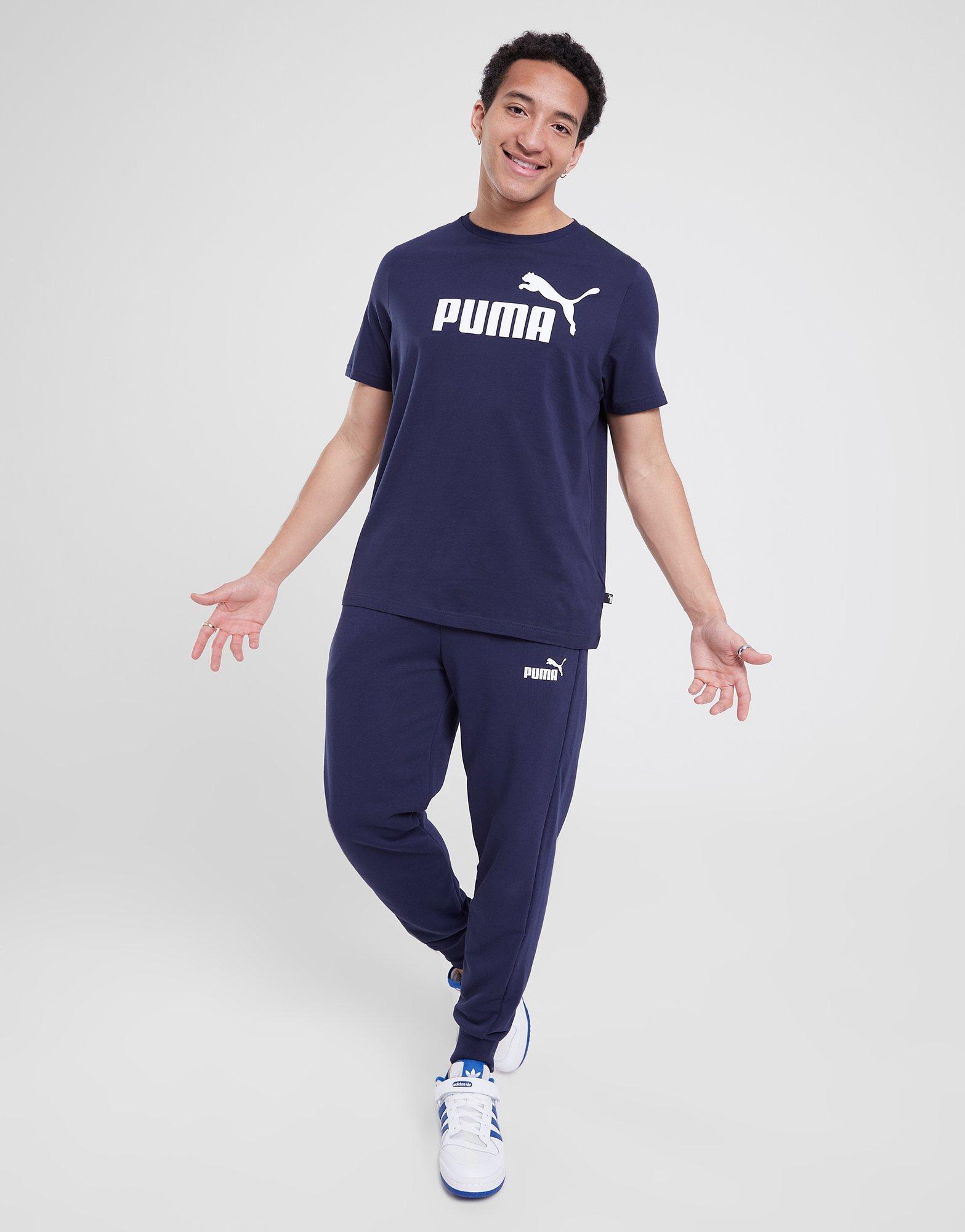 Мъжка тениска PUMA ТЕНИСКА ESS LOGO TEE 58666606 Тъмносин