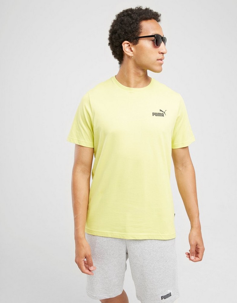 Tricou pentru bărbați PUMA TRICOU ESS SMALL LOGO TEE 58666968 Galben