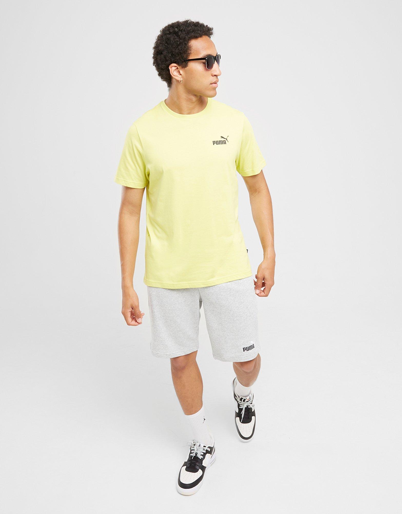 Tricou pentru bărbați PUMA TRICOU ESS SMALL LOGO TEE 58666968 Galben