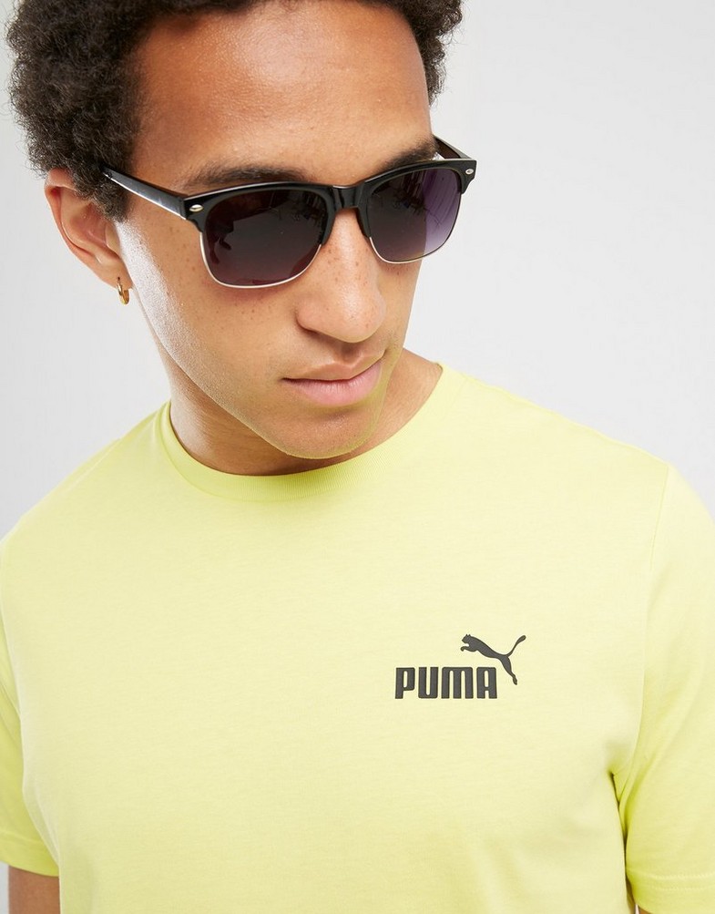 Tricou pentru bărbați PUMA TRICOU ESS SMALL LOGO TEE 58666968 Galben