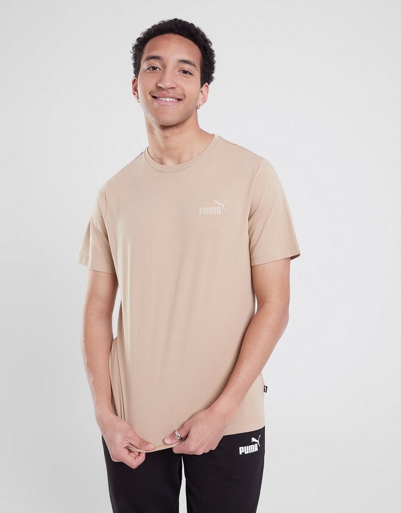 Чоловічі футболки PUMA ФУТБОЛКА ESS SMALL LOGO TEE (S) 58666978 Коричневий