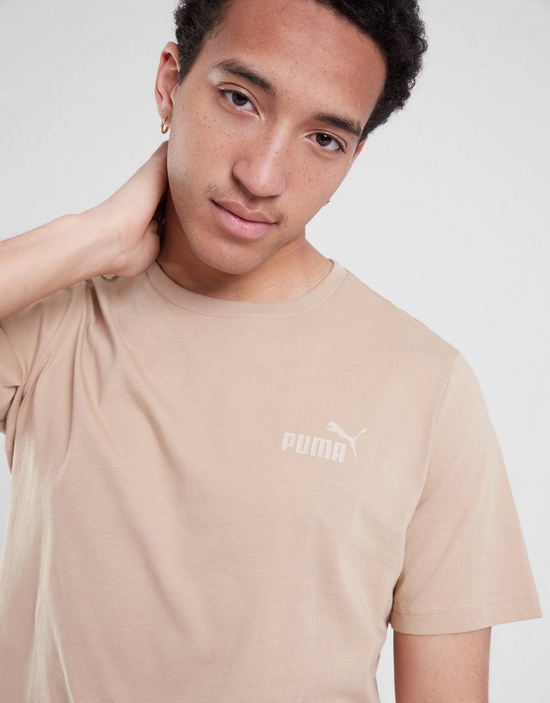 Чоловічі футболки PUMA ФУТБОЛКА ESS SMALL LOGO TEE (S) 58666978 Коричневий