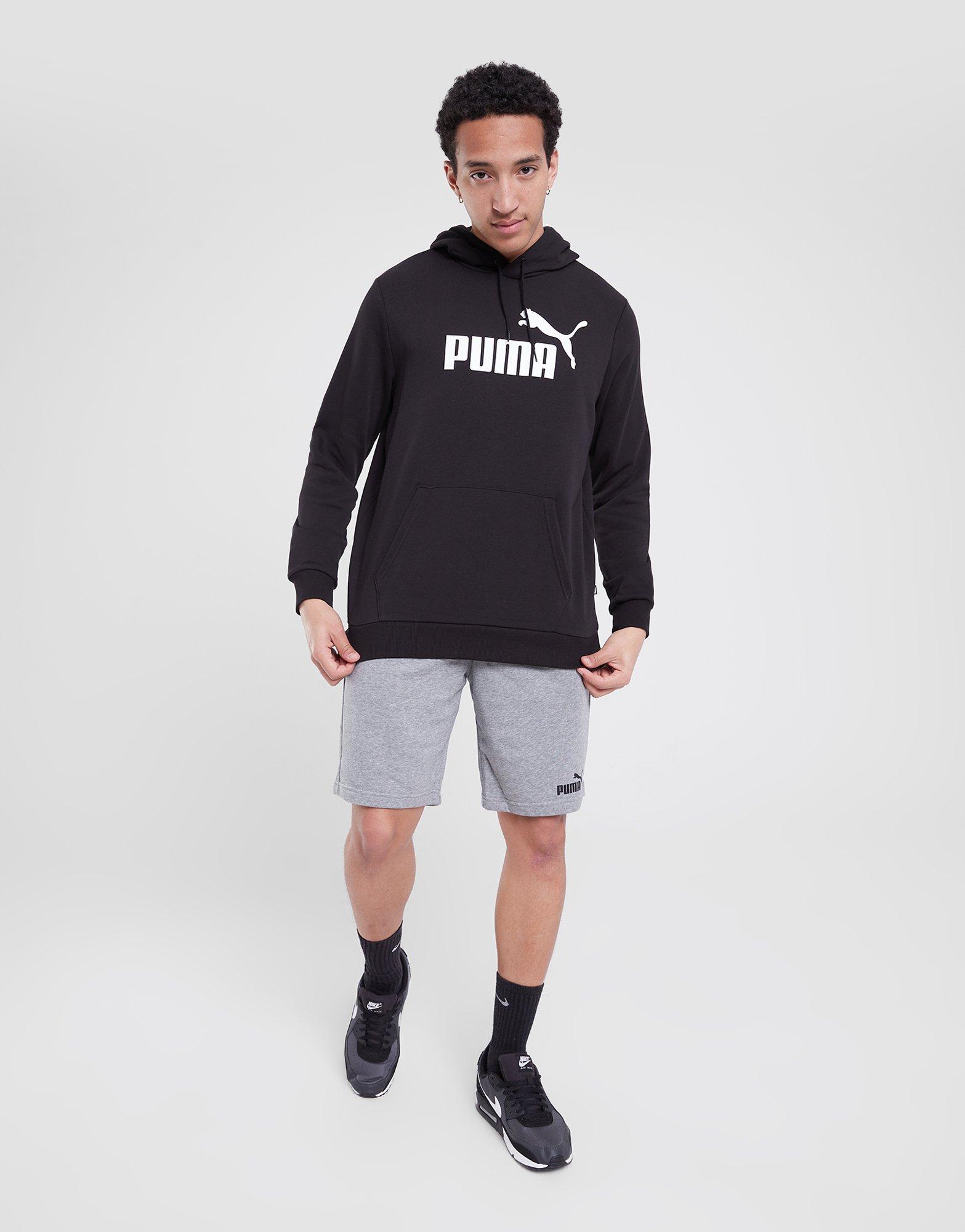 Bluza męska PUMA BLUZA Z KAPTUREM ESS BIG LOGO HOODIE TR 58668801 Czarny