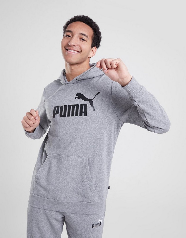 Férfi pulóverek PUMA PULÓVER ESS BIG LOGO HOODIE