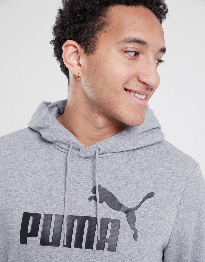 Férfi pulóverek PUMA PULÓVER ESS BIG LOGO HOODIE