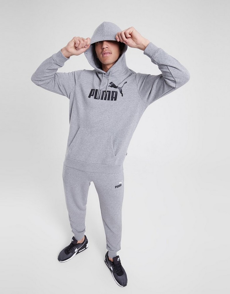 Férfi pulóverek PUMA PULÓVER ESS BIG LOGO HOODIE