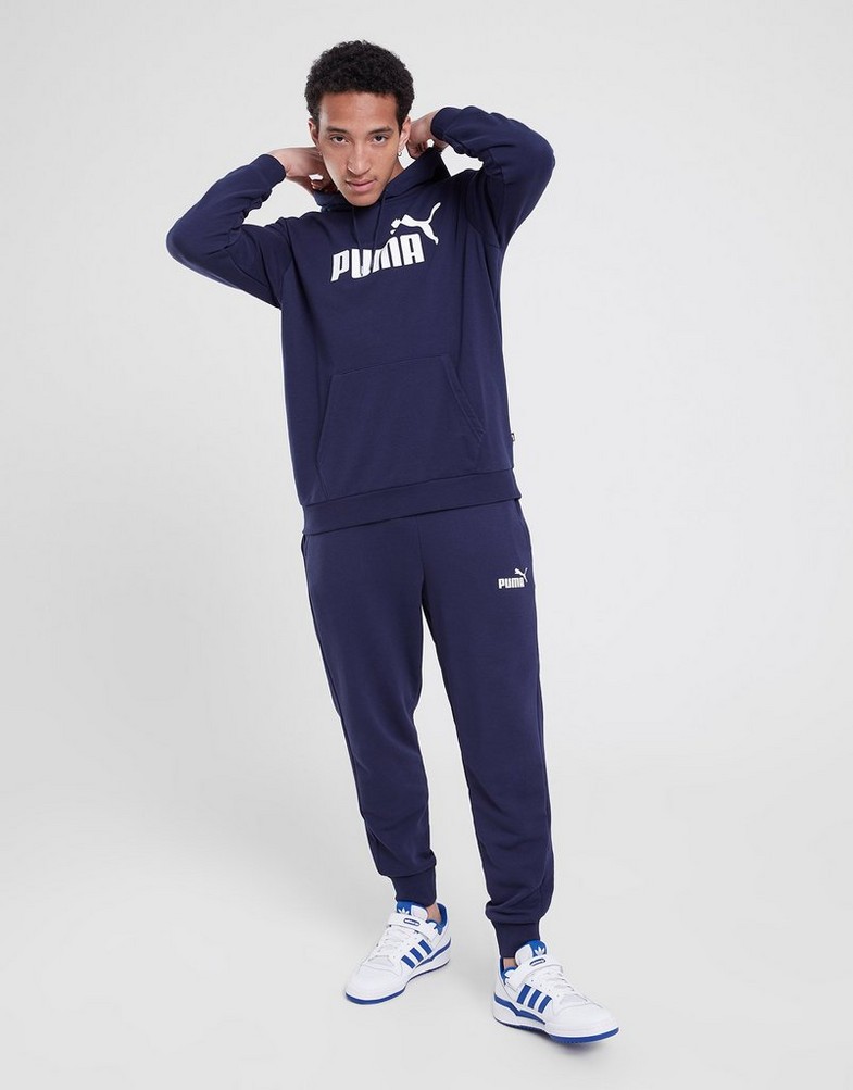 Férfi pulóverek PUMA PULÓVER KAPUCNIS ESS BIG LOGO HOODIE TR