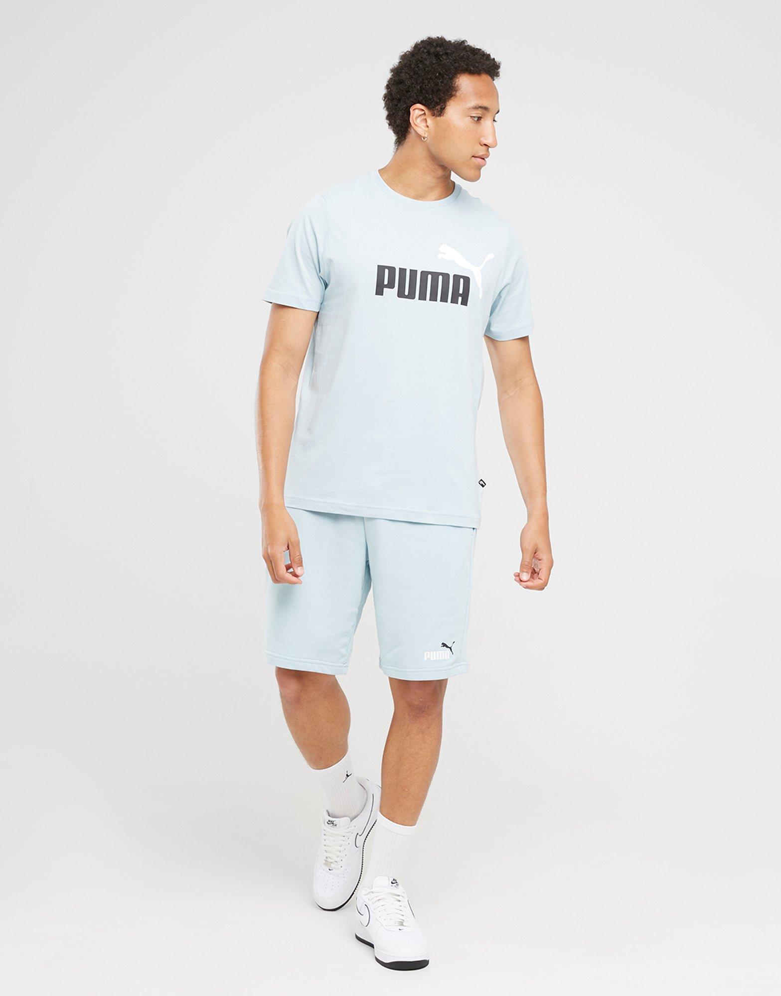 Мъжка тениска PUMA ТЕНИСКА ESS+ 2 COL LOGO TEE 58675926 Зелен
